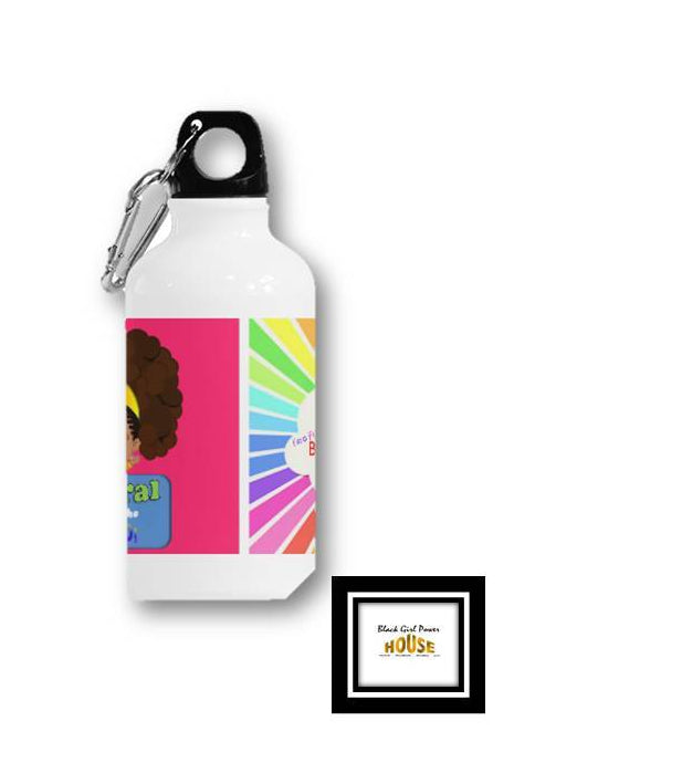 Motivational Water Bottle – Black Girl Powerhouse